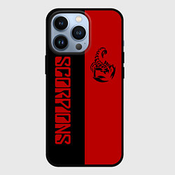 Чехол для iPhone 13 Pro SCORPIONS, цвет: 3D-черный