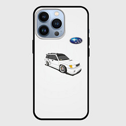 Чехол для iPhone 13 Pro SUBARU, цвет: 3D-черный