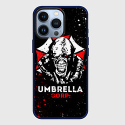Чехол для iPhone 13 Pro RESIDENT EVIL 3, цвет: 3D-тёмно-синий