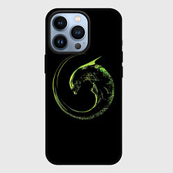 Чехол для iPhone 13 Pro ЧУЖОЙ, цвет: 3D-черный