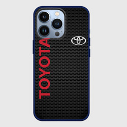 Чехол для iPhone 13 Pro TOYOTA, цвет: 3D-тёмно-синий