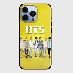 Чехол для iPhone 13 Pro BTS, цвет: 3D-черный