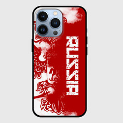 Чехол для iPhone 13 Pro Russia, цвет: 3D-черный