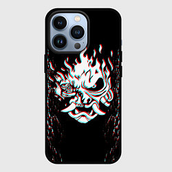 Чехол для iPhone 13 Pro CYBERPUNK 2077 SAMURAI GLITCH, цвет: 3D-черный