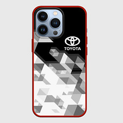 Чехол для iPhone 13 Pro TOYOTA, цвет: 3D-красный