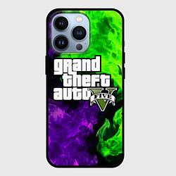 Чехол для iPhone 13 Pro GTA 5, цвет: 3D-черный