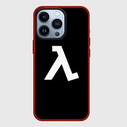 Чехол для iPhone 13 Pro Half-Life, цвет: 3D-красный