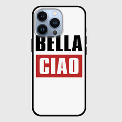 Чехол для iPhone 13 Pro Bella Ciao, цвет: 3D-черный