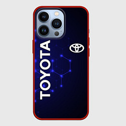 Чехол для iPhone 13 Pro TOYOTA, цвет: 3D-красный