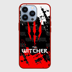 Чехол для iPhone 13 Pro The Witcher, цвет: 3D-красный