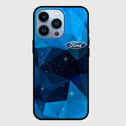 Чехол для iPhone 13 Pro FORD, цвет: 3D-черный