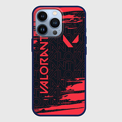 Чехол для iPhone 13 Pro VALORANT ВАЛОРАНТ, цвет: 3D-тёмно-синий