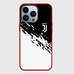 Чехол для iPhone 13 Pro JUVENTUS, цвет: 3D-красный