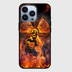 Чехол для iPhone 13 Pro S T A L K E R 2, цвет: 3D-черный