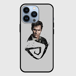 Чехол для iPhone 13 Pro Настоящий детектив, цвет: 3D-черный