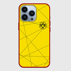 Чехол для iPhone 13 Pro BORUSSIA, цвет: 3D-красный