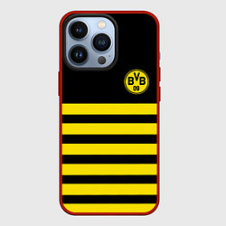 Чехол для iPhone 13 Pro BORUSSIA, цвет: 3D-красный
