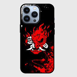 Чехол для iPhone 13 Pro CYBERPUNK 2077, цвет: 3D-черный