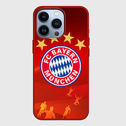 Чехол для iPhone 13 Pro BAYERN MUNCHEN, цвет: 3D-красный