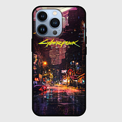 Чехол для iPhone 13 Pro CYBERPUNK 2077:КИБЕРПАНК S, цвет: 3D-черный