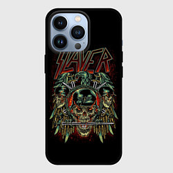 Чехол для iPhone 13 Pro Slayer, цвет: 3D-черный