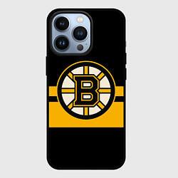 Чехол для iPhone 13 Pro BOSTON BRUINS NHL, цвет: 3D-черный