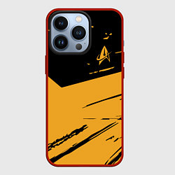 Чехол для iPhone 13 Pro Star Trek, цвет: 3D-красный