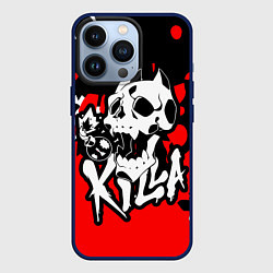 Чехол для iPhone 13 Pro KILLA, цвет: 3D-тёмно-синий