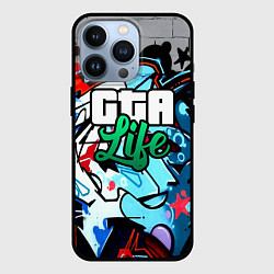 Чехол для iPhone 13 Pro GTA LIFE, цвет: 3D-черный