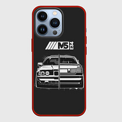 Чехол для iPhone 13 Pro BMW, цвет: 3D-красный