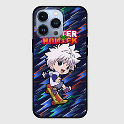 Чехол для iPhone 13 Pro Киллуа Hunter x Hunter, цвет: 3D-черный