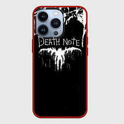 Чехол для iPhone 13 Pro Death Note, цвет: 3D-красный