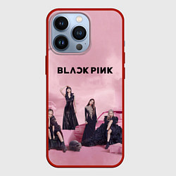 Чехол для iPhone 13 Pro BLACKPINK x PUBG, цвет: 3D-красный