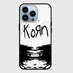 Чехол для iPhone 13 Pro Korn, цвет: 3D-черный