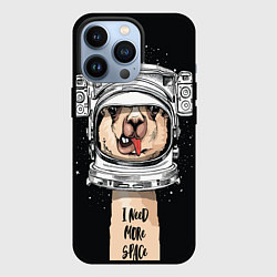 Чехол для iPhone 13 Pro Космическая Лама, цвет: 3D-черный