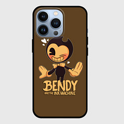 Чехол для iPhone 13 Pro Bendy And The Ink Machine, цвет: 3D-черный