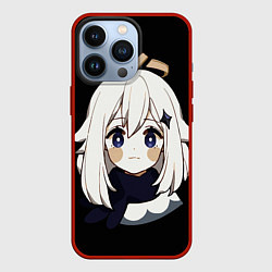 Чехол для iPhone 13 Pro Genshin Impact Paimon, цвет: 3D-красный