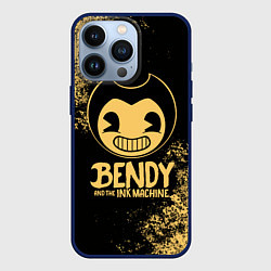 Чехол для iPhone 13 Pro Bendy And The Ink Machine, цвет: 3D-тёмно-синий