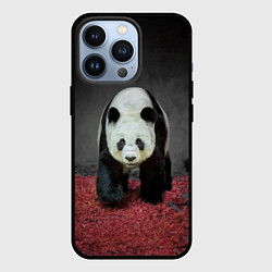 Чехол для iPhone 13 Pro ПАНДА, цвет: 3D-черный