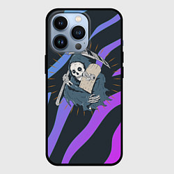 Чехол для iPhone 13 Pro Skate or die art, цвет: 3D-черный