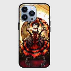 Чехол для iPhone 13 Pro Куруми и часы, цвет: 3D-черный