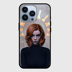 Чехол для iPhone 13 Pro Ход Королевы, цвет: 3D-черный
