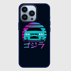 Чехол для iPhone 13 Pro Skyline R33, цвет: 3D-тёмно-синий