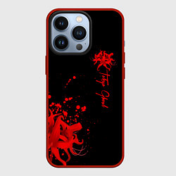 Чехол для iPhone 13 Pro Tokyo Ghoul, цвет: 3D-красный