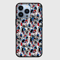 Чехол для iPhone 13 Pro Коронавирус, цвет: 3D-черный