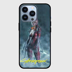 Чехол для iPhone 13 Pro Cyberpunk 2077, цвет: 3D-черный