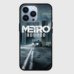 Чехол для iPhone 13 Pro Metro Exodus, цвет: 3D-черный