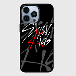 Чехол для iPhone 13 Pro STRAY KIDS, цвет: 3D-черный