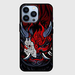 Чехол для iPhone 13 Pro SAMURAI LVL UP, цвет: 3D-черный