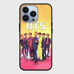 Чехол для iPhone 13 Pro BTS, цвет: 3D-черный